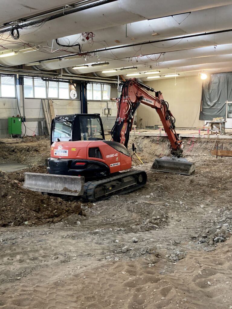 Umbau einer Maschinenhalle Kennametal 2