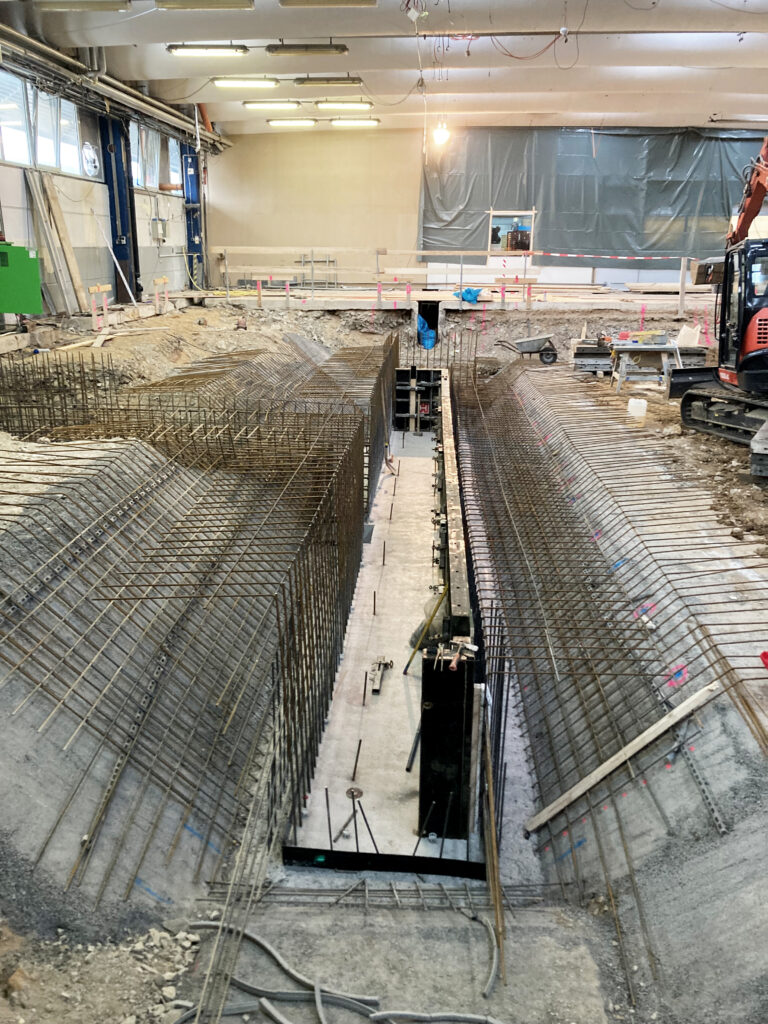 Umbau einer Maschinenhalle Kennametal 3